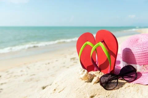 Summer beach Stock Photos