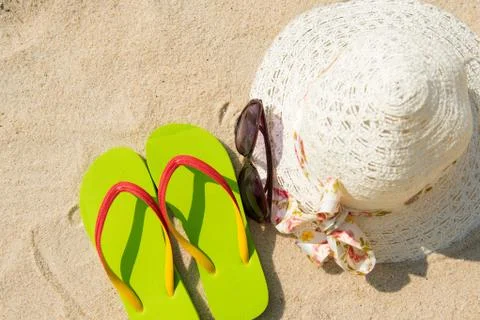 Summer beach Foto stock