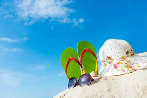 Summer beach Stock Photos