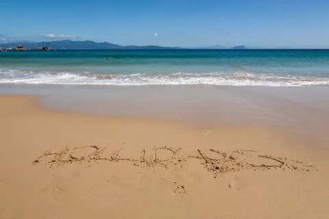 Summer on the beach Stock Photos