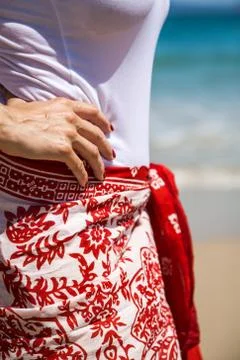 Summer in the beach Stock Photos