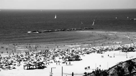 Summer beach Stock-Fotos