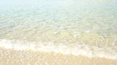 Summer beach sand white background. Close-up. Stock Footage 209117935