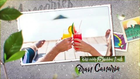 Summer Beach Slideshow Stock After Effects