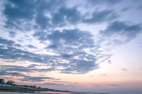 Summer beach sunset scenes from Cape Cod 写真素材