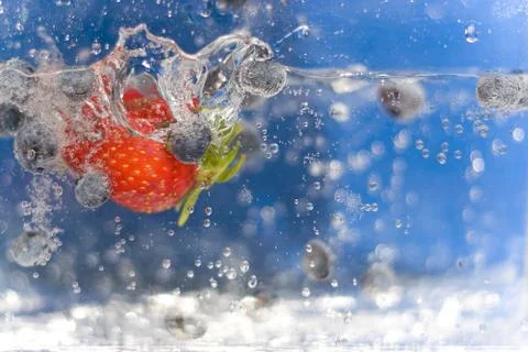 Summer Berries Stock Photos