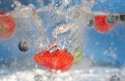 Summer Berries Stock Photos