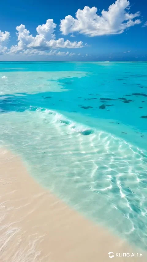 Summer blue ocean wave (1) Stock Footage 310302945
