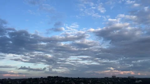 Summer blue sky cloud gradient light white background. Beauty clear cloudy Stock Footage 276908707