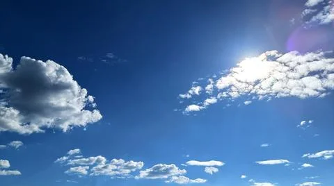 Summer blue sky cloud gradient light white background. Beauty clear cloudy in Foto stock