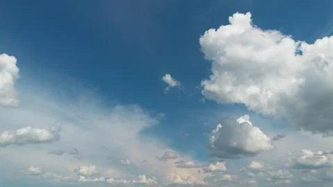 Summer blue sky cloud gradient light white background. Beauty clear cloudy in Stock Photos