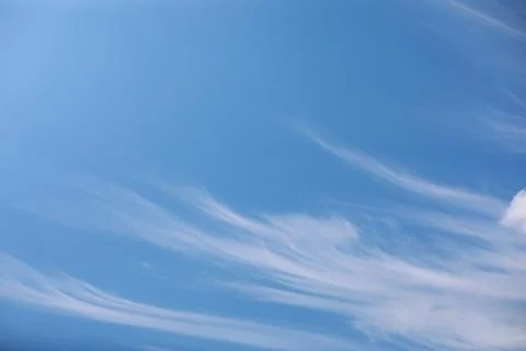 Summer blue sky cloud gradient light white background. Beauty clear cloudy .. Foto stock
