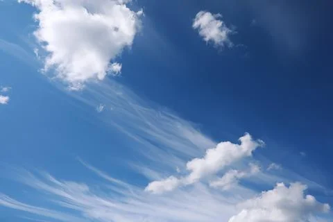 Summer blue sky cloud gradient light white background. Beauty clear cloudy .. Foto stock