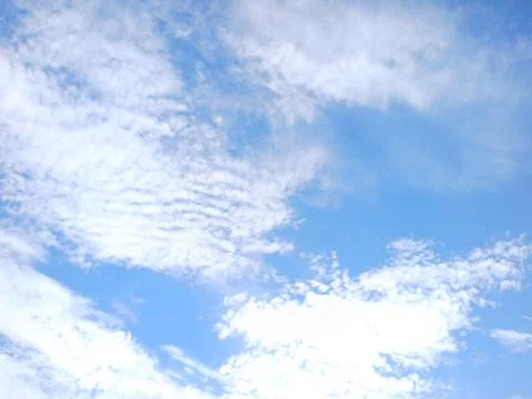 Summer blue sky cloud gradient light white background. Beauty clear cloudy .. Stock Photos