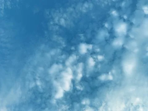 Summer blue sky cloud Stock Photos