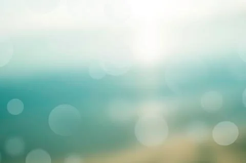 Summer Blurred  Stock Illustration