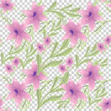 Summer botanical seamless pattern artwork design Stock Illustration