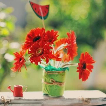 Summer bouquet Stock Photos