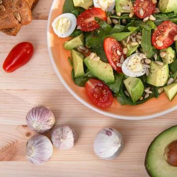 Summer breakfast Stock Photos