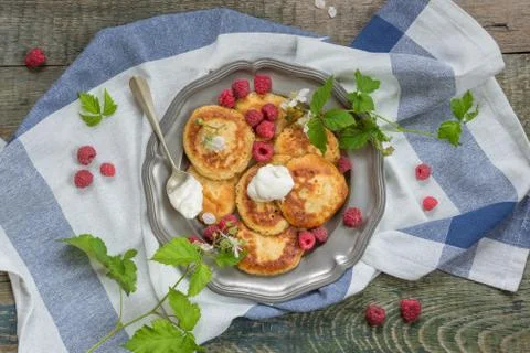 Summer breakfast Stock Photos