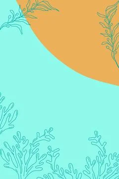 Summer bright abstract background for the banner Stock Illustration