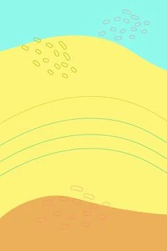 Summer bright abstract background for the banner Stock Illustration