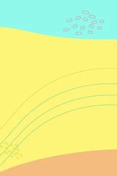 Summer bright abstract background for the banner Stock Illustration