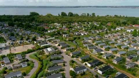 Summer cabins in the Netherlands. Видео 275340115