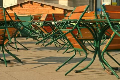 Summer cafe Stock Photos