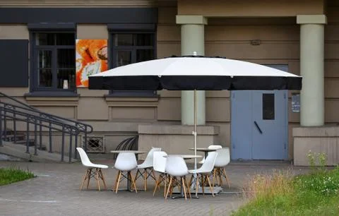 Summer cafe Stock Photos