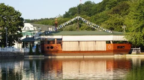 Summer cafe. Stock Photos