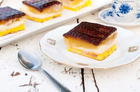 Summer cake Stock Photos