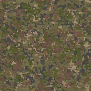 Summer Camouflage Pattern. Seamless Texture. Stock Illustration