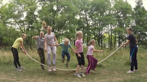 Summer camp fun. Video stock 53307546