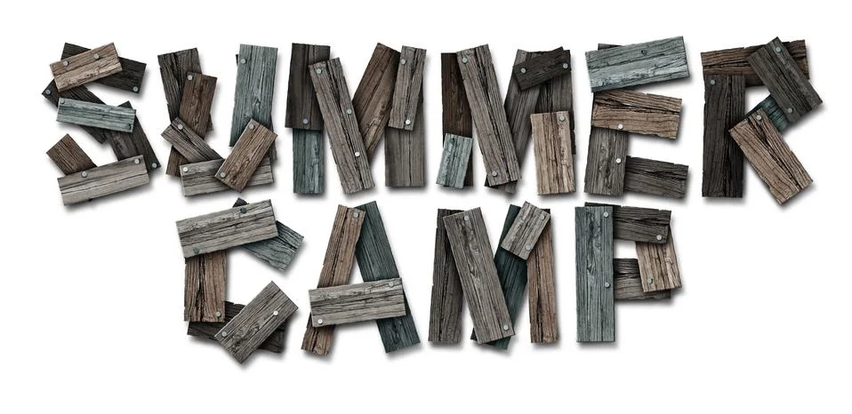 Summer Camp Icon Stock Illustration