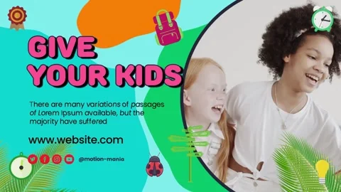Summer Camp Promo Slideshow | Fun Outdoor Intro Stock After Effects