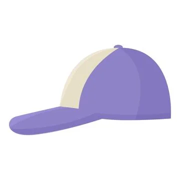 Summer cap icon cartoon vector. Baseball hat Stock Illustration