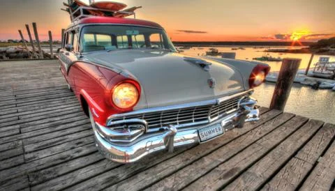 Summer Car Stockfoto's