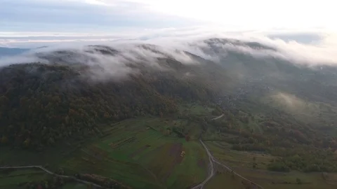 Summer Carpathian Stock Footage 122386867