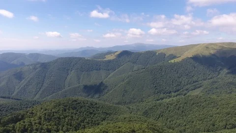 Summer Carpathian Stock Footage 122386917