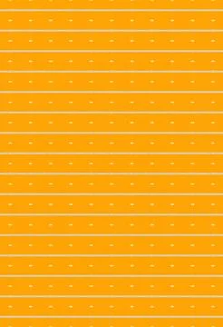 Summer citrus grove stroke-based seamless line-art background with orange peel, Stock Illustration