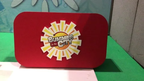 SUMMER IN THE CITY Video stock 135665591