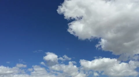 Summer clean cloud air 12 Stock Footage 48716806