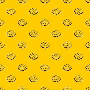 Summer cloud pattern vector 스톡 일러스트