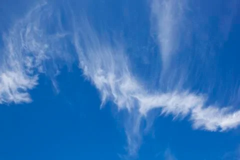 Summer cloud patterns Stock Photos