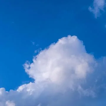 Summer cloud Stockfoto's