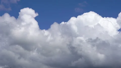 Summer clouds Stock Footage 158785070