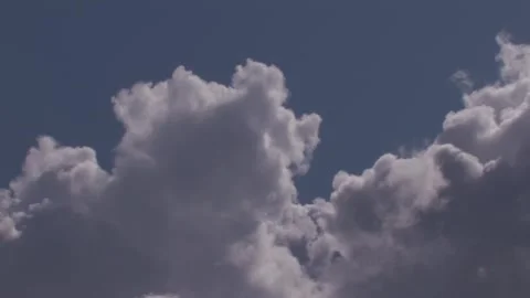 Summer clouds Stock Footage 346126156