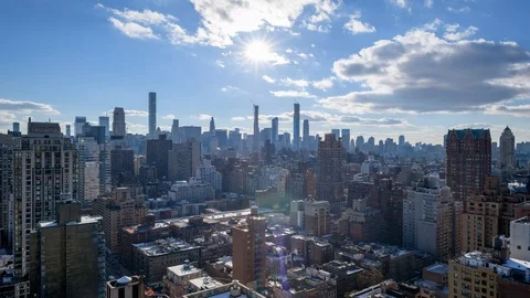 Summer Clouds to Night Stock Footage 115080425