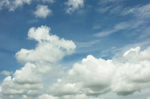 Summer Clouds Stock Photos